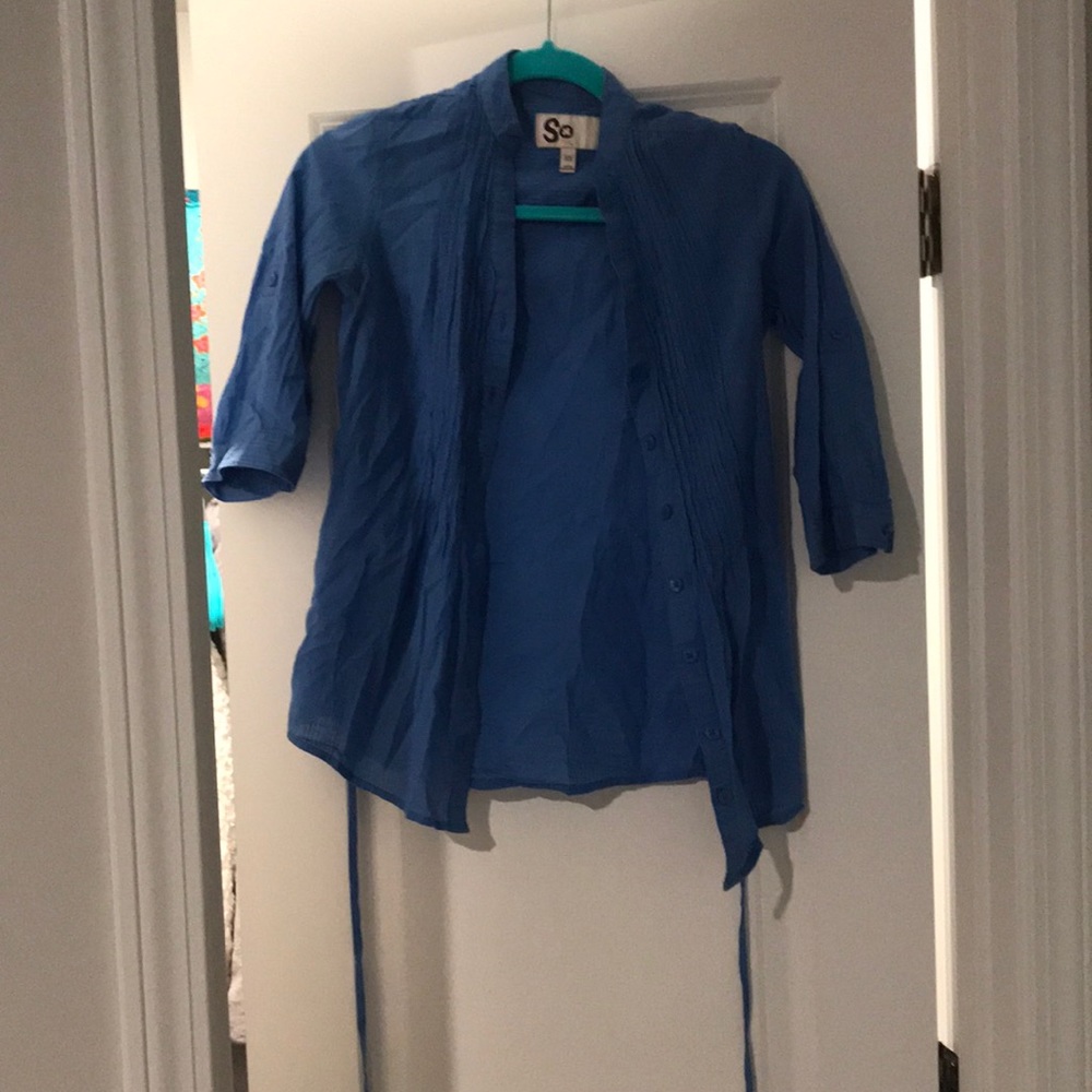 Blue blouse
